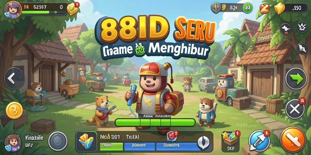 Tampilan gameplay seru 88ID dengan berbagai fitur Idle yang menarik.