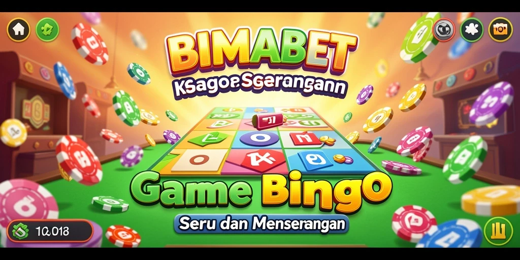 Tampilan gameplay Bingo yang menarik dan menghibur di BIMABET.