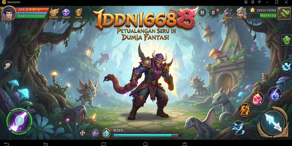 Tampilan gameplay yang menegangkan dalam IDN668 saat mengatasi rintangan.
