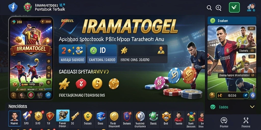 Tampilan menarik dari gameplay Sportsbook IRAMATOGEL.