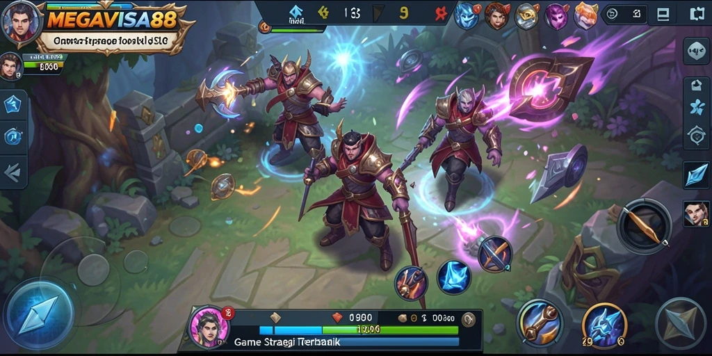Tampilan gameplay MEGAVISA88 yang mendebarkan dan penuh strategi.