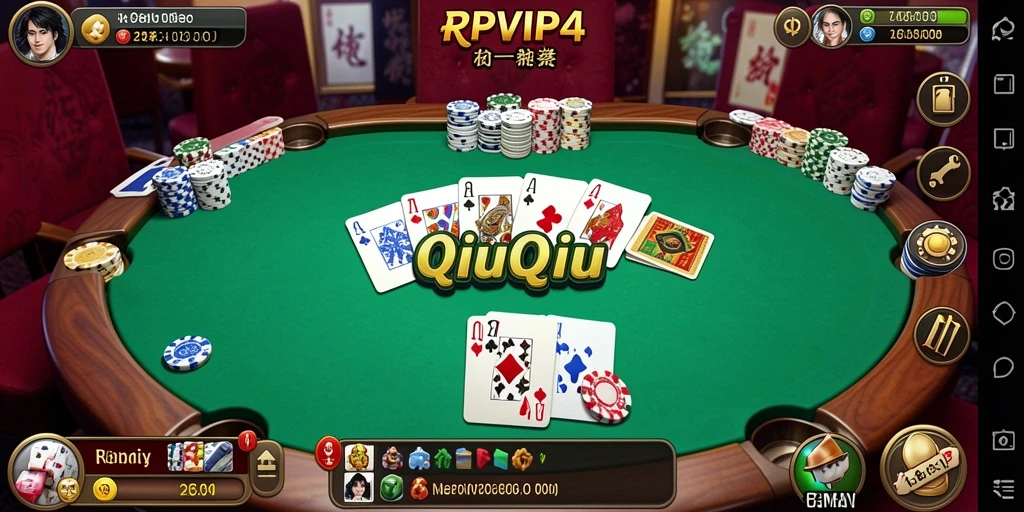 Gameplay mendebarkan dalam RPVIP4, nikmati keseruan QiuQiu.