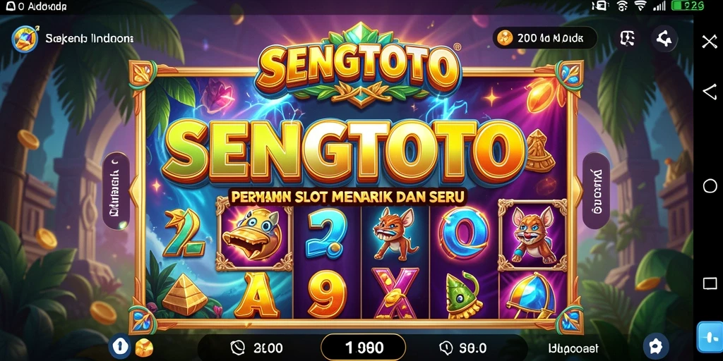 Screenshot SENGTOTO menampilkan variasi mesin Slot yang menarik.